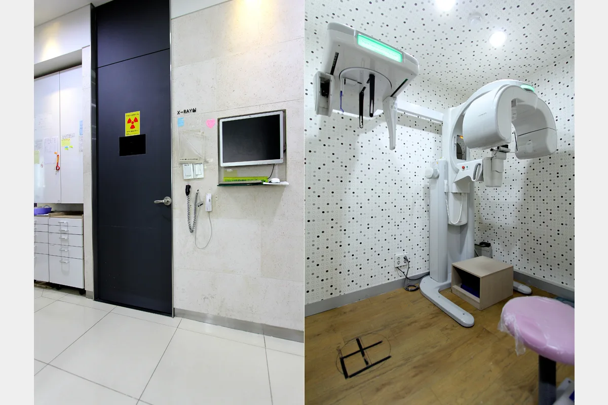 바른턱얼굴치과 내부 — 방사선 촬영실(X-ray)